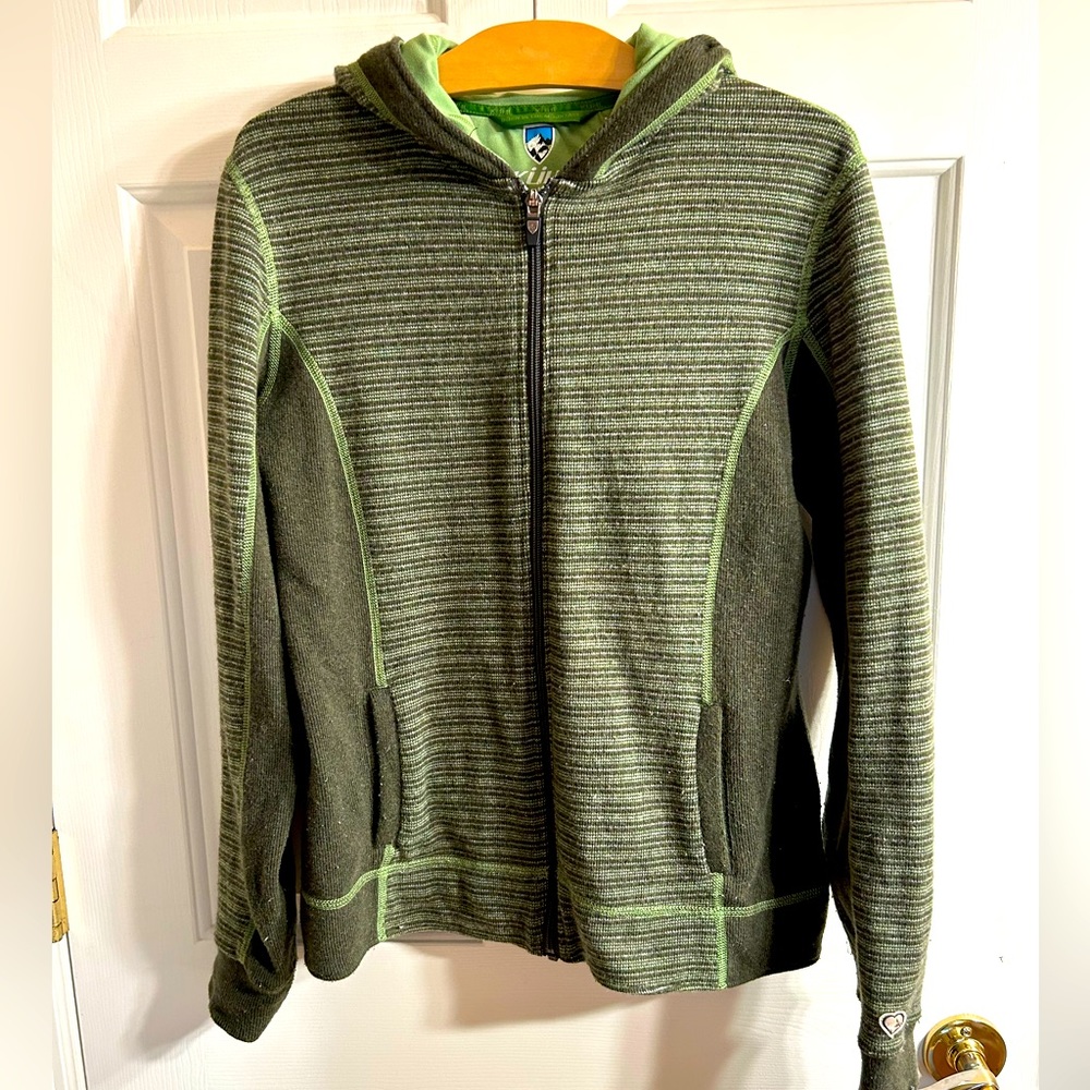 KUHL WOOL HOODY WOMEN’s MEDIUM
